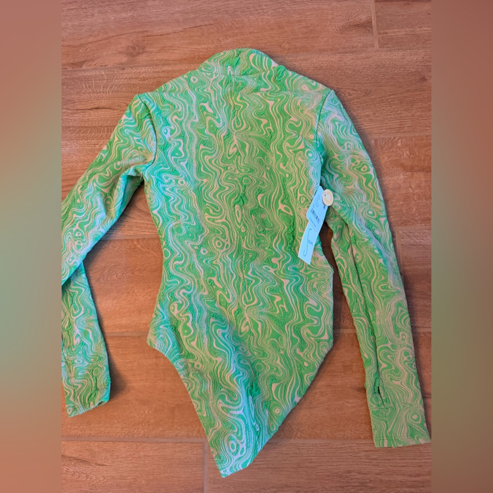 Seea Caroline One-Piece Surf Suit in green size XS - Picture 6 of 6